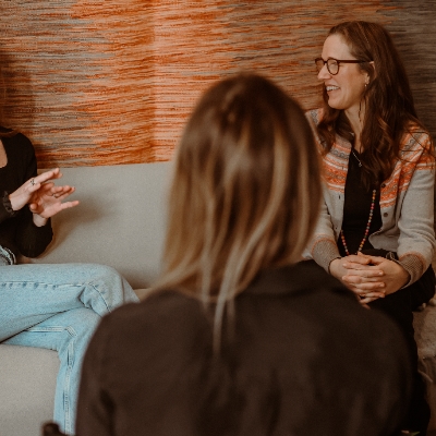 Samtal på Studio Hêmber. Fotograf: Love Taylor.